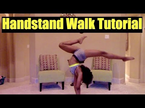 How To Walk in A Handstand (Handstand Walk Tutorial)
