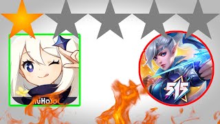 Genshin Impact getting review bombed by Mobile Legends players 😨