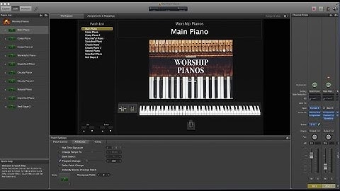 Worship Pianos Walkthrough/Tutorial