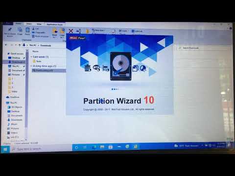 Video Hướng dẫn tăng dung lượng ổ C hệ điều hành windows... - youtube