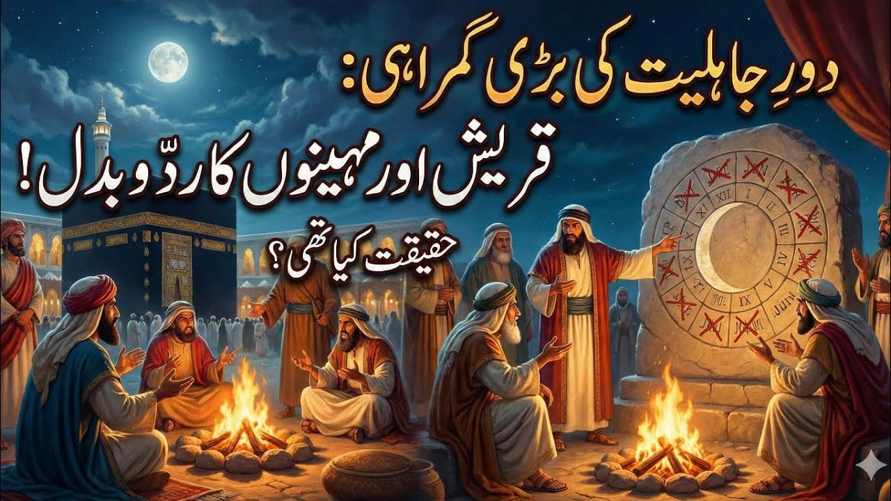دورِ جاہلیت کی گمراہی قریش مکہ اور مہینوں میں ردّ و بدل