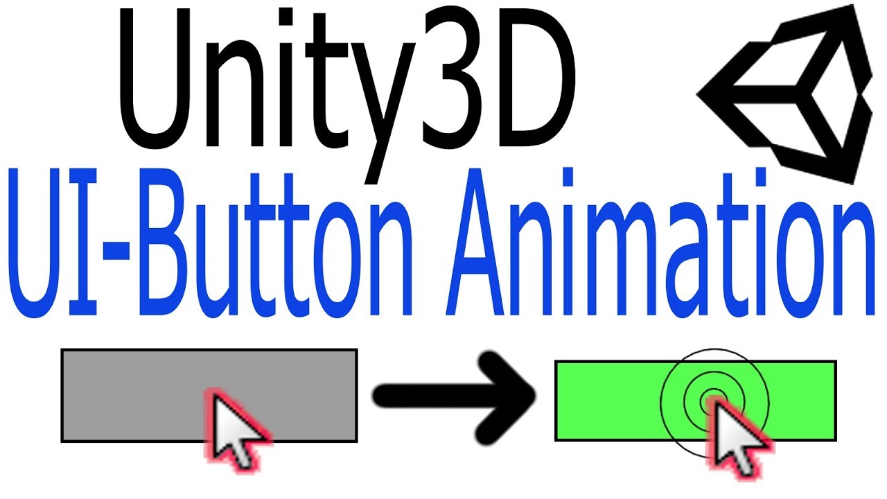 Unity UI Tutorial - How to create a Button Animation - YouTube