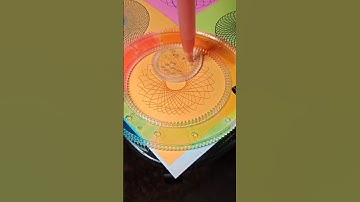 716WD. Geweldig Spirograph-patroon #spirograph