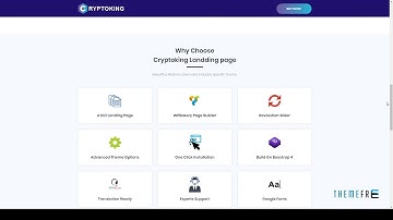 Cryptoking - Bitcoin and ICO Landing Page WordPress Theme        Bud
