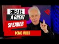 The Secret to Creating an Incredible Speaker Demo Video