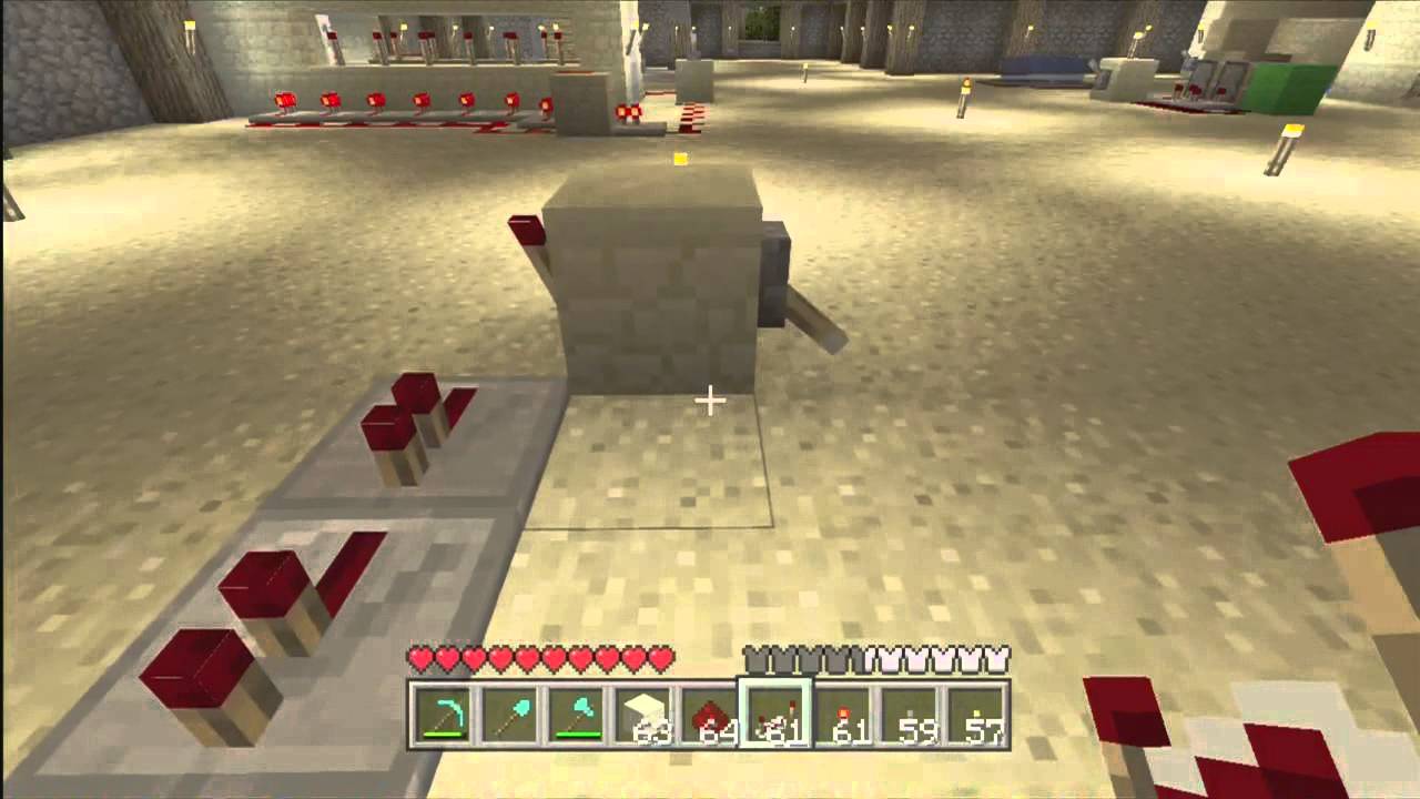 Minecraft Redstone Continuous Loop Switch With Lever Youtube