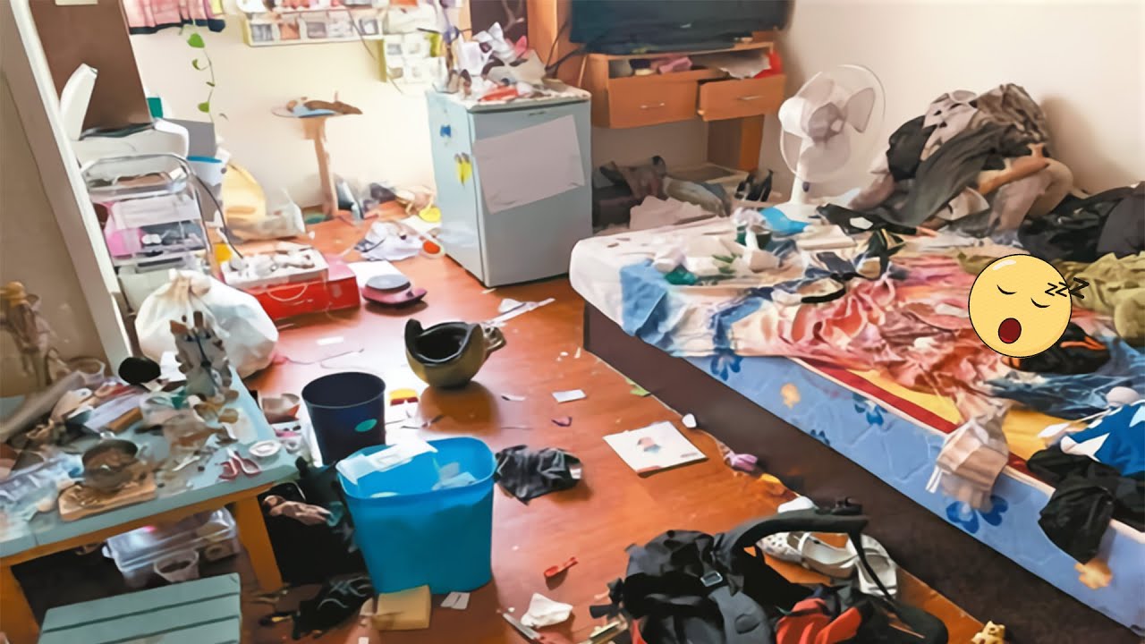 OGM😱 How can you sleep in such a mess? | Best Cleaning Motivation ...