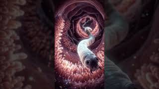 What Happens Inside Your Gut After Eating Raw Food? (3D Parasite Reveal)
