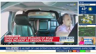OR: Dashcam shows Sidney Mecham driving through Grand Floral Parade route