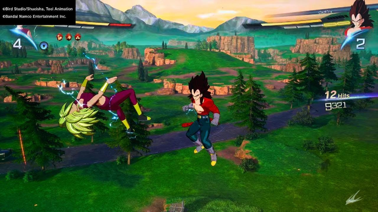 Kefla vs SSJ4 Vegeta 