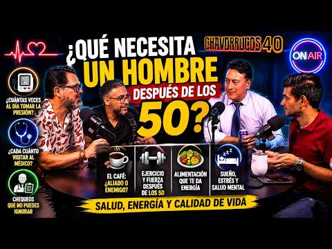 ¿Qué necesita un hombre después de los 50? Salud, chequeos y calidad de vida