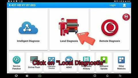 LAUNCH X431 PAD V Elite: Read Scania EMS Data Stream