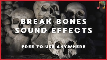 Bones Breaking - Blood And Guts - No Copyright, Music & Sound Effects Pro, Royalty Free