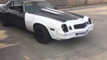 78 Chevrolet Camaro Sick Sounding V8. Open Headers