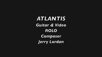 Atlantis by Jerry Lordan