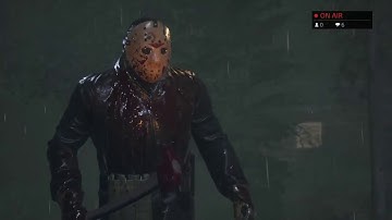 Friday the 13th Game Part VI Jason Voorhees Weapon Swap Gameplay Packanack Map No Survivors