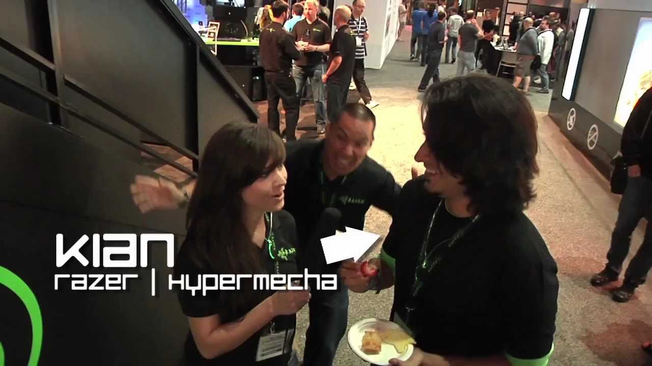 professional softball Razer @ E3 Day 2 - The 4G Dual Sensor System