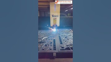 Cắt hoa văn chóng mặt bằng laser fiber yawei công suất lớn
