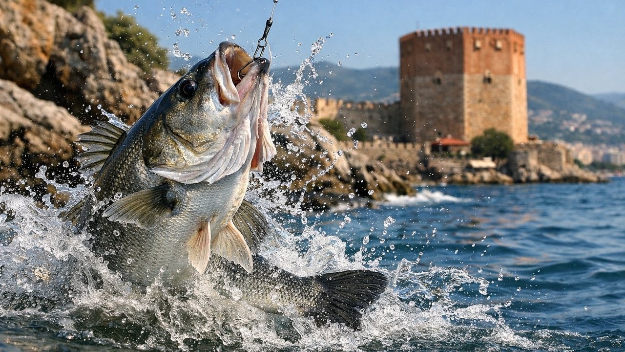ALANYA LİMANDA BALIK