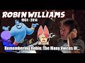 Many Voices of ROBIN WILLIAMS (Animated Tribute) HD High Quality