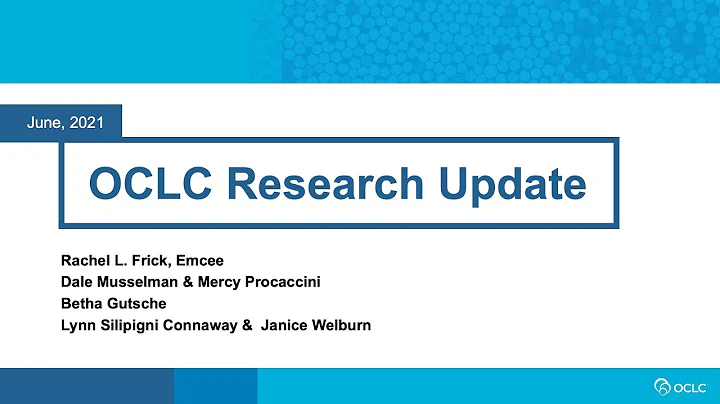 OCLC Research Update