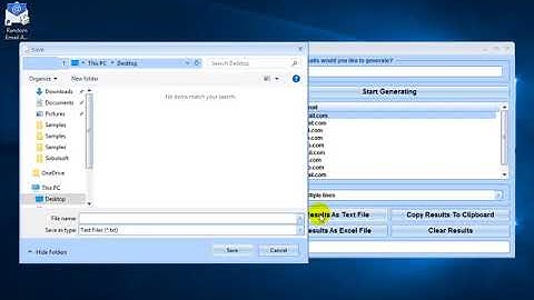 How To Use Random Email Address Generator Software