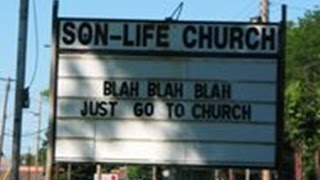 World's Funniest Church Signs