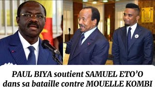 Paul Biya soutient Samuel Eto’o dans sa décision de nommer son staff chez les lions indomptables