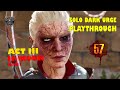 EP 57 | Mystic Carrion | Solo Honour Run | Dark Urge | Full Playthrough | Patch 8 | BG3