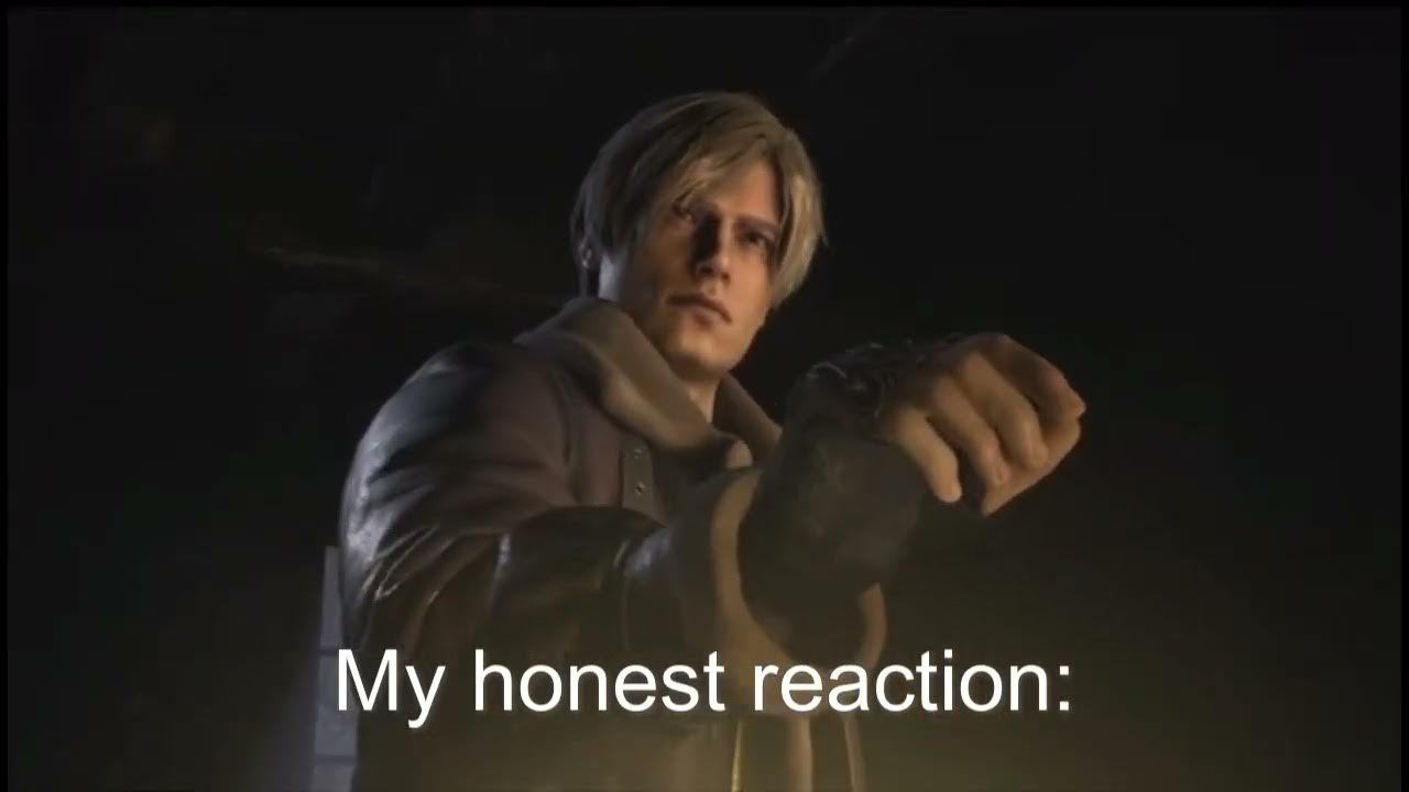 My honest reaction (Leon Kennedy) YouTube