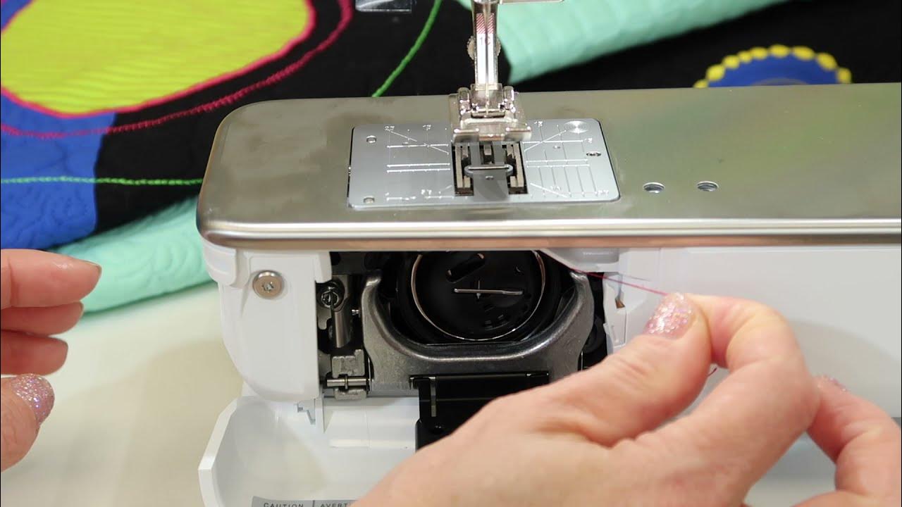 BERNINA 570 7 How to Insert a Bobbin YouTube