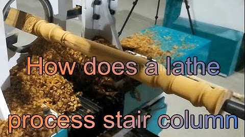 2022 Best CNC Wood Turning Lathe Machine for Stair Column1