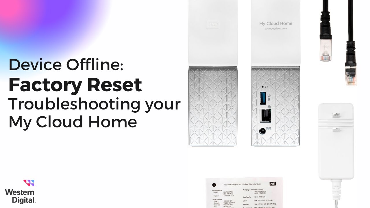 Device Offline: Factory Reset your My Cloud Home [Part 1]