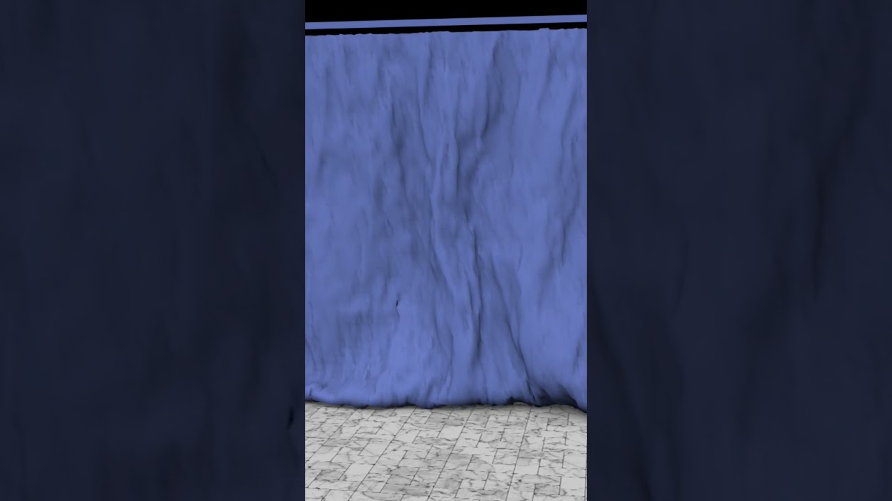 Realistic Curtain Cloth Simulation in Cinema 4D - Dynamic Drapery Effects