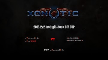 2016 2v2 Instagib CTF CUP: Neolink & Slava vs Icair & kwakkie on dreamscape