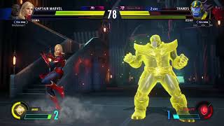 Marvel vs. Capcom Infinite: Sigma & Captain Marvel vs. Jedah & Thanos