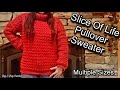Easy Crochet Pullover Sweater Tutorial