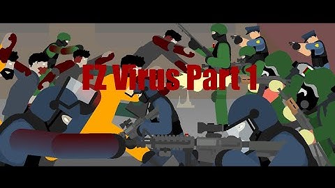 [Stick node] FZ Virus Part 1 "The Beginning" [Game: Flat Zombie Cleanup Defence]