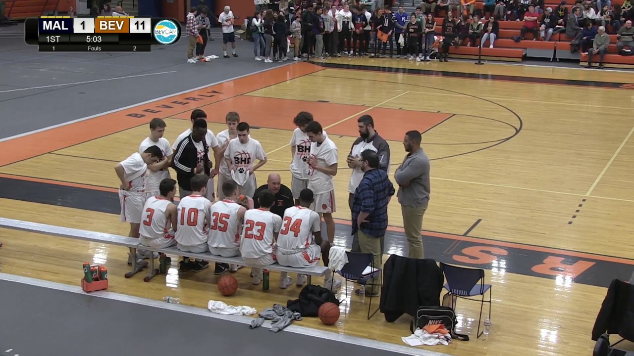 Malden vs Beverly Boys High School Basketball 1/18/19 YouTube