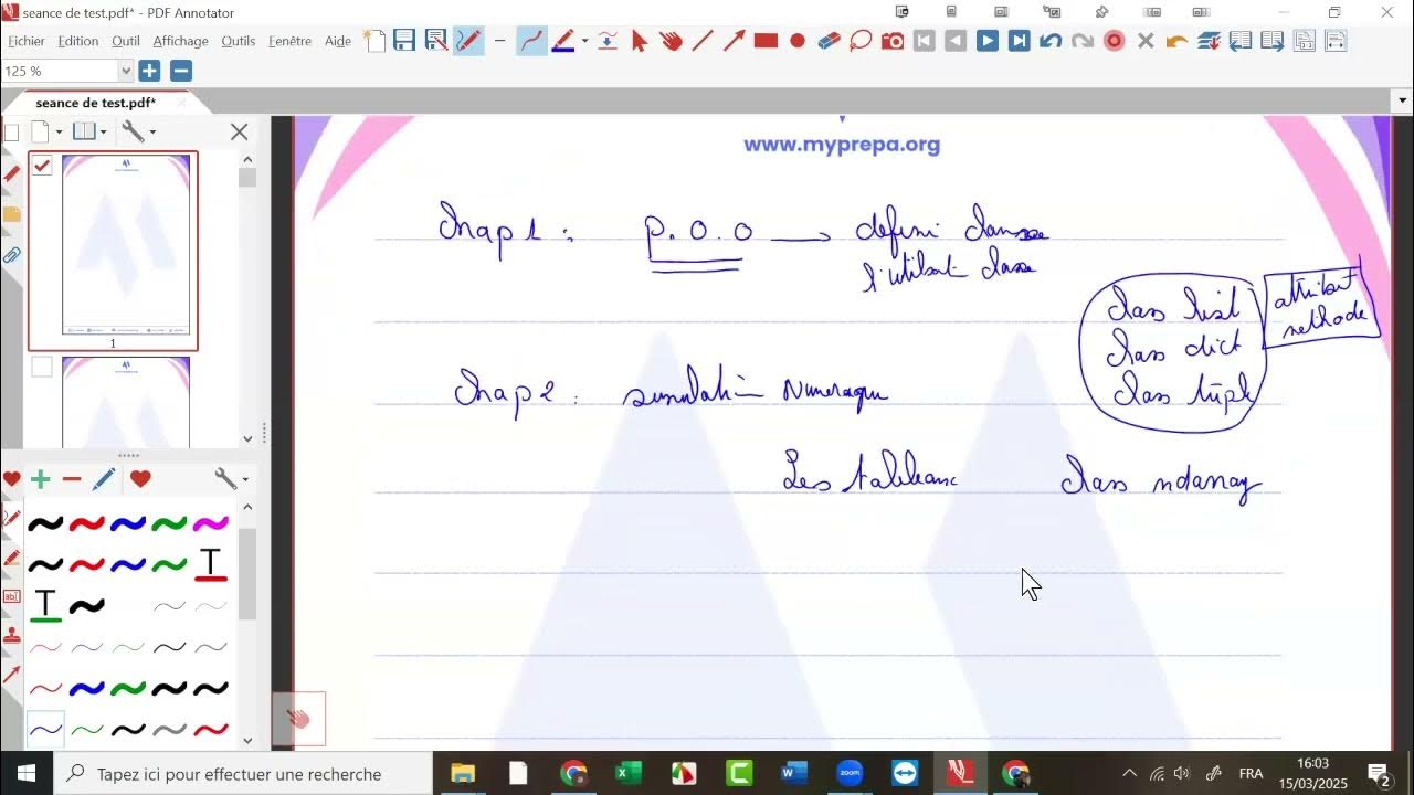Programme de la révision My Python+ - YouTube