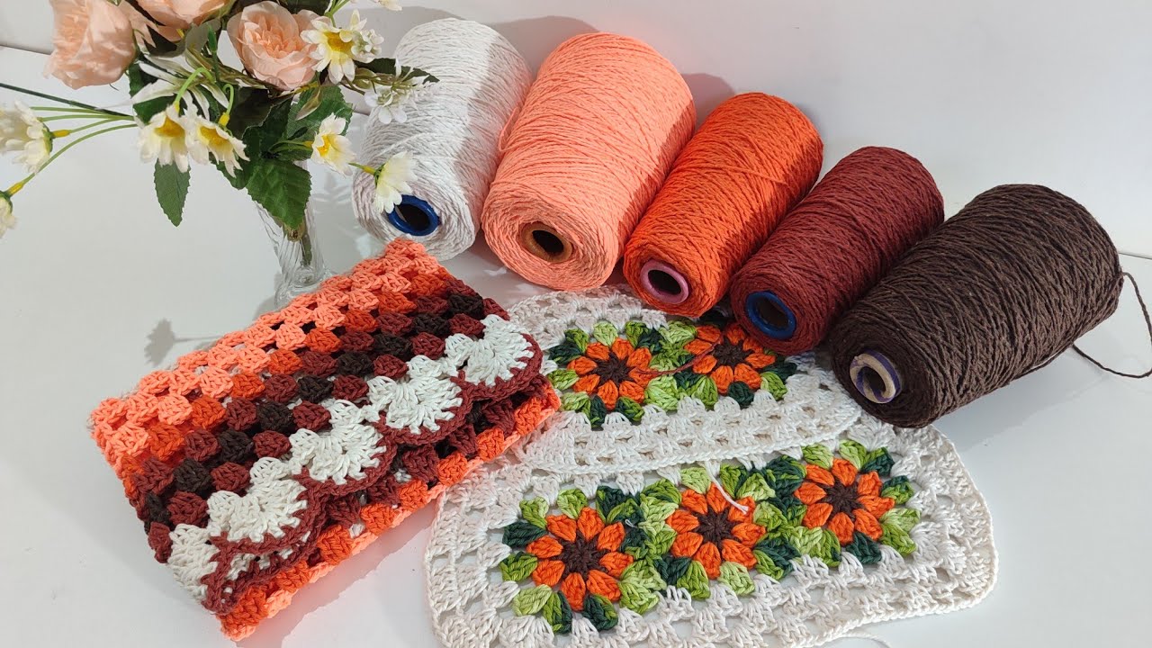 #coleção 3⁰/5 jogo de banheiro florescer 🧶🧡