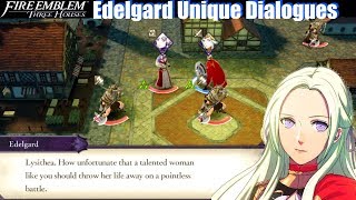 FE3H All Edelgard Unique Dialogues - Fire Emblem Three Houses (Black Eagles)