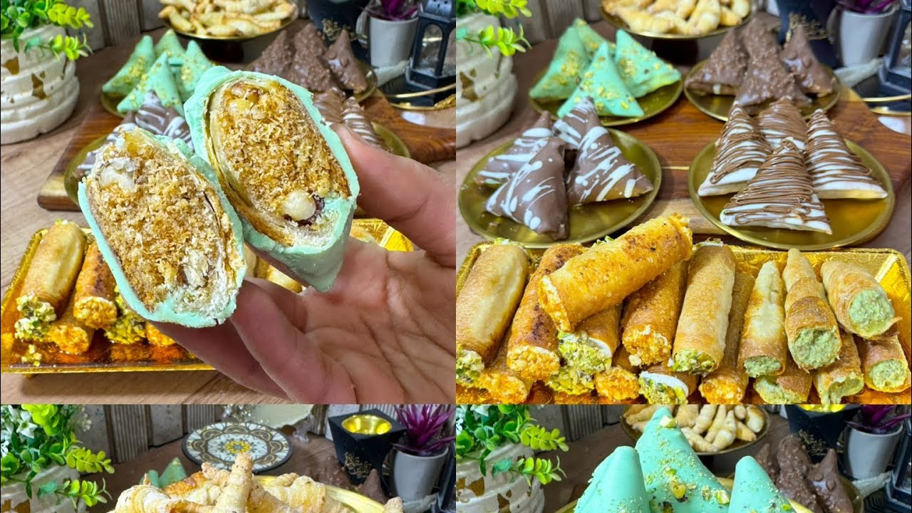 يالا نغير التقليدي ونعمل حلو السمبوسه ب افكار جديدة ومختلفه هتشكلي وتبدعي 🫰👌