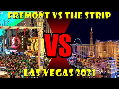 Video: Perbezaan Antara Las Vegas Strip Dan Downtown