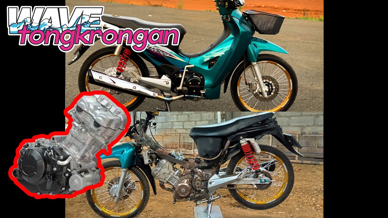 Wave 125S Swap Engine CBR 150 | Proses ubah FI Fuel Injection ke ...