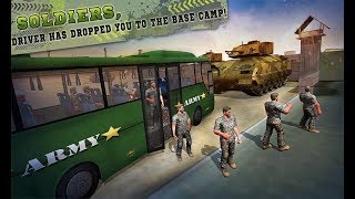 OffRoad US Army Coach Bus Driving Simulator Android Gameplay screenshot 4