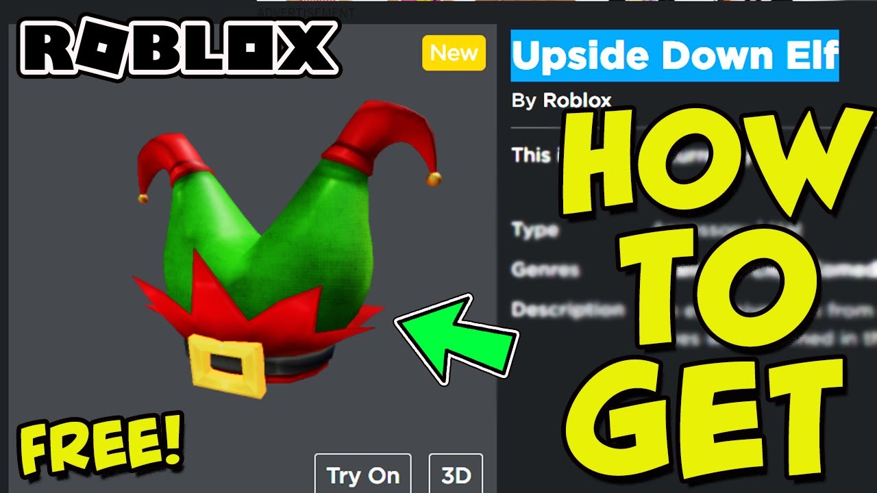 HOW TO GET THE UPSIDE DOWN ELF IN ROBLOX - Microsoft Rewards Exclusive 