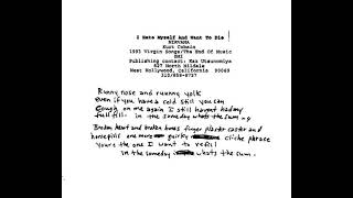 Nirvana - I Hate Myself And Want To Die (Unofficial Instrumental)