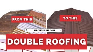Double Roofing Installation Video | Onduline Corrugated Sheet