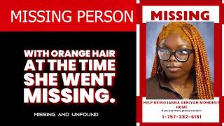 MISSING TEEN ALERT – 16-Year-Old Ianna Geniyah Mondesir | Chesapeake, Virginia